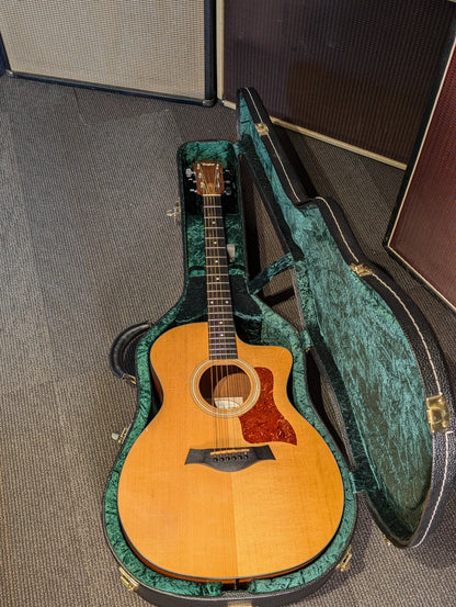 Taylor 114ce Grand Auditorium Acoustic/Electric Guitar w/Case (2012)
