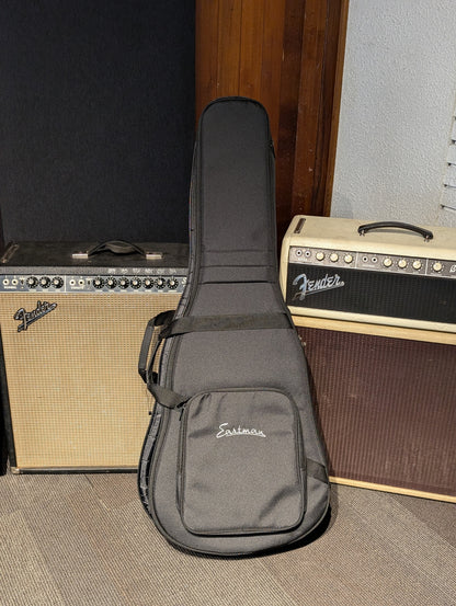 Eastman AC122-2CE Grand Auditorium Acoustic/Electrc Guitar w/Gig Bag - Black (Serial #M2235526)