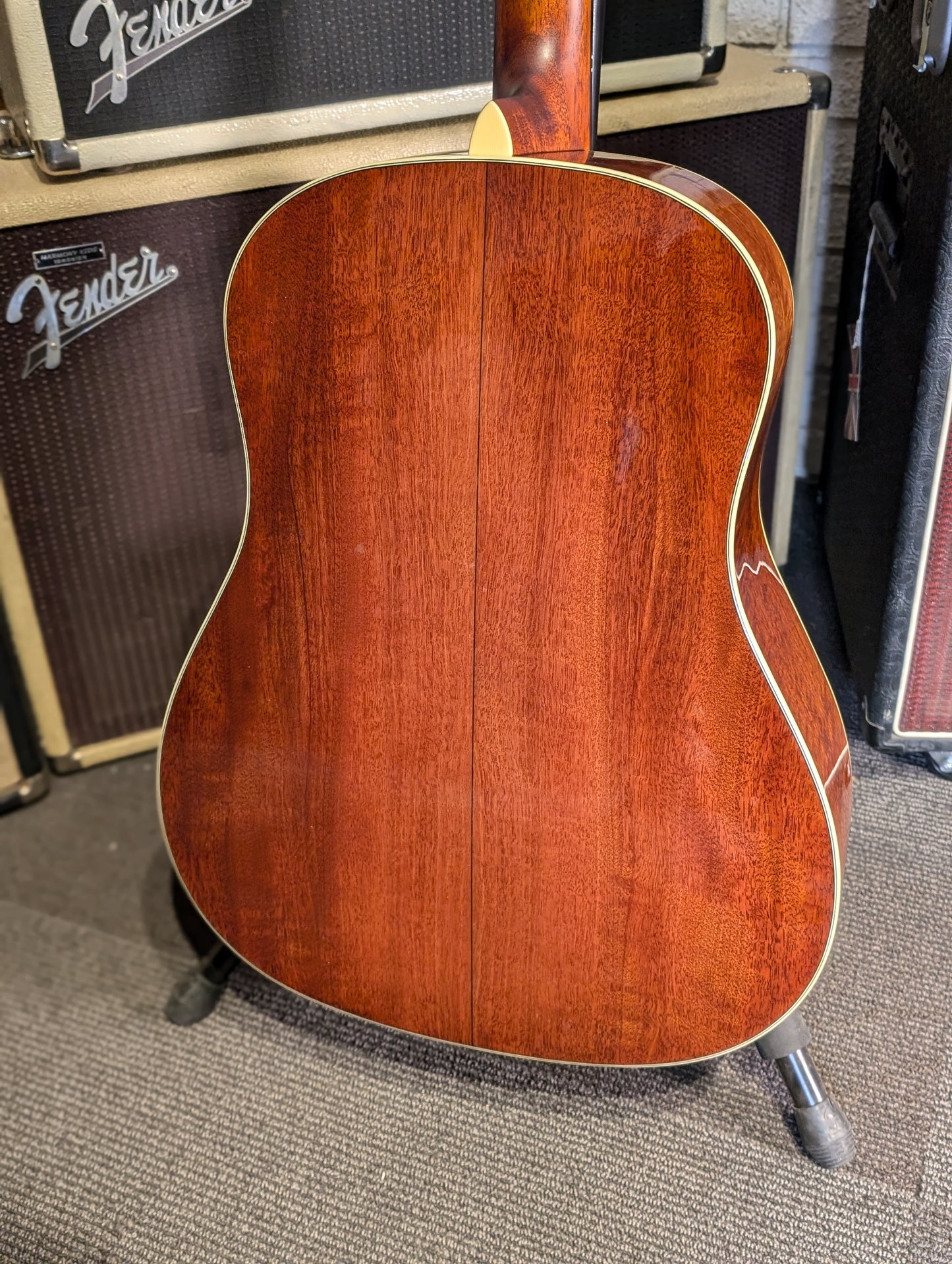 Eastman E10SS-TC Thermo Cured Slope Shoulder Dreadnought Acoustic Guitar w/Case - Sunburst (Serial #M2407621)