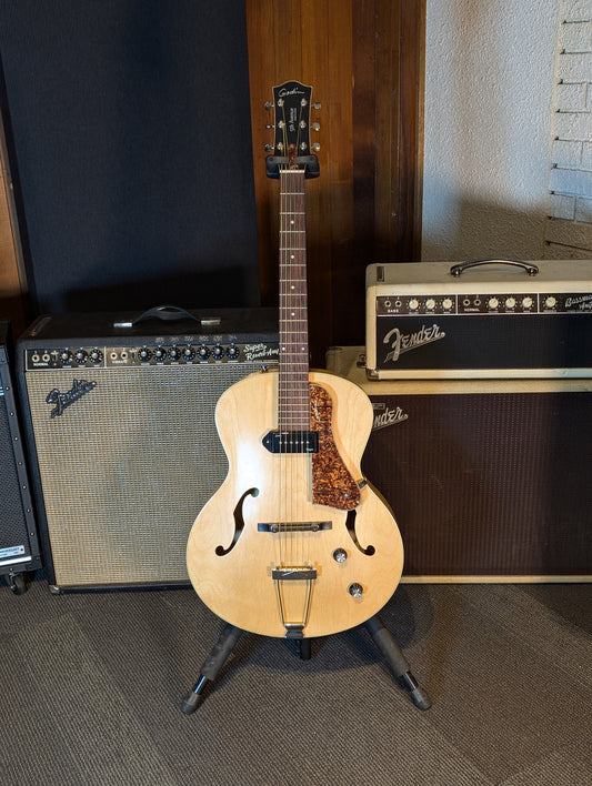 Godin 5th Avenue Kingpin P90 Hollow Body Electric Guitar w/Gig Bag - Natural (Used)