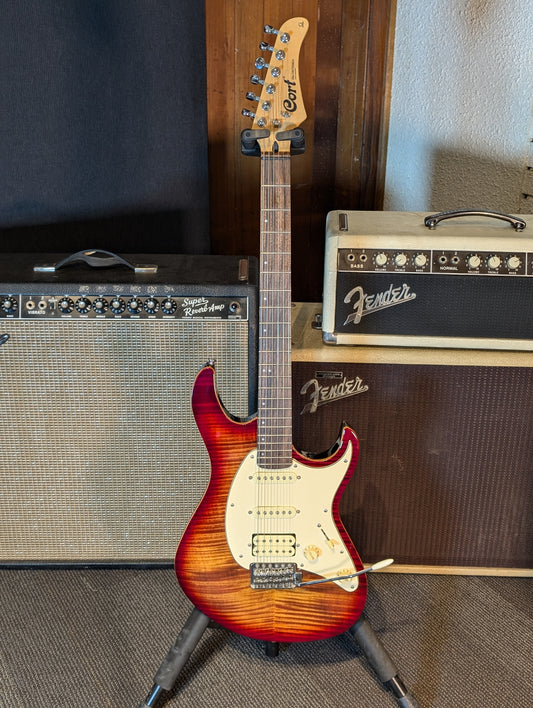 Cort G210FT Electric Guitar - Figured Maple Burst (Used)
