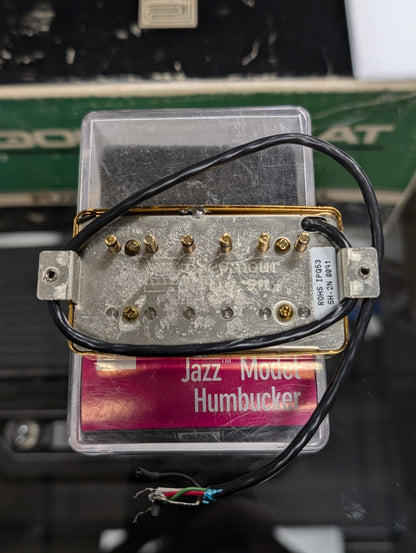 Seymour Duncan SH-2 Jazz Neck Humbucker - Gold Cover (Used)