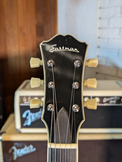 Eastman T484 Thinline Semi-Hollow Electric Guitar w/Case - Goldburst (Serial #P2302222)