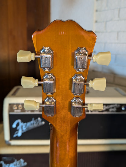 Eastman T484 Thinline Semi-Hollow Electric Guitar w/Case - Goldburst (Serial #P2302222)