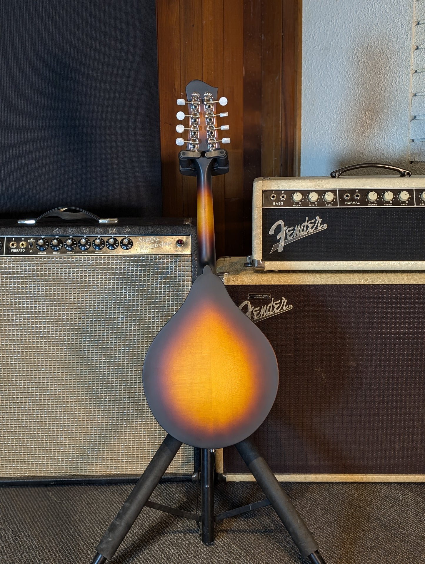 Eastman MD305E A-Style Electric/Acoustic Mandolin w/Gig Bag - Sunburst (Serial #N2401368)