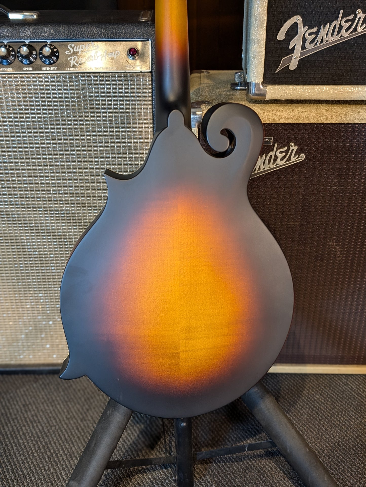 Eastman MD315E F-Style Electric/Acoustic Mandolin w/Gig Bag - Sunburst (Serial #N2401418)