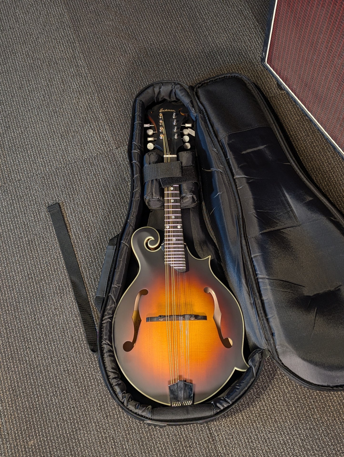 Eastman MD315E F-Style Electric/Acoustic Mandolin w/Gig Bag - Sunburst (Serial #N2401418)