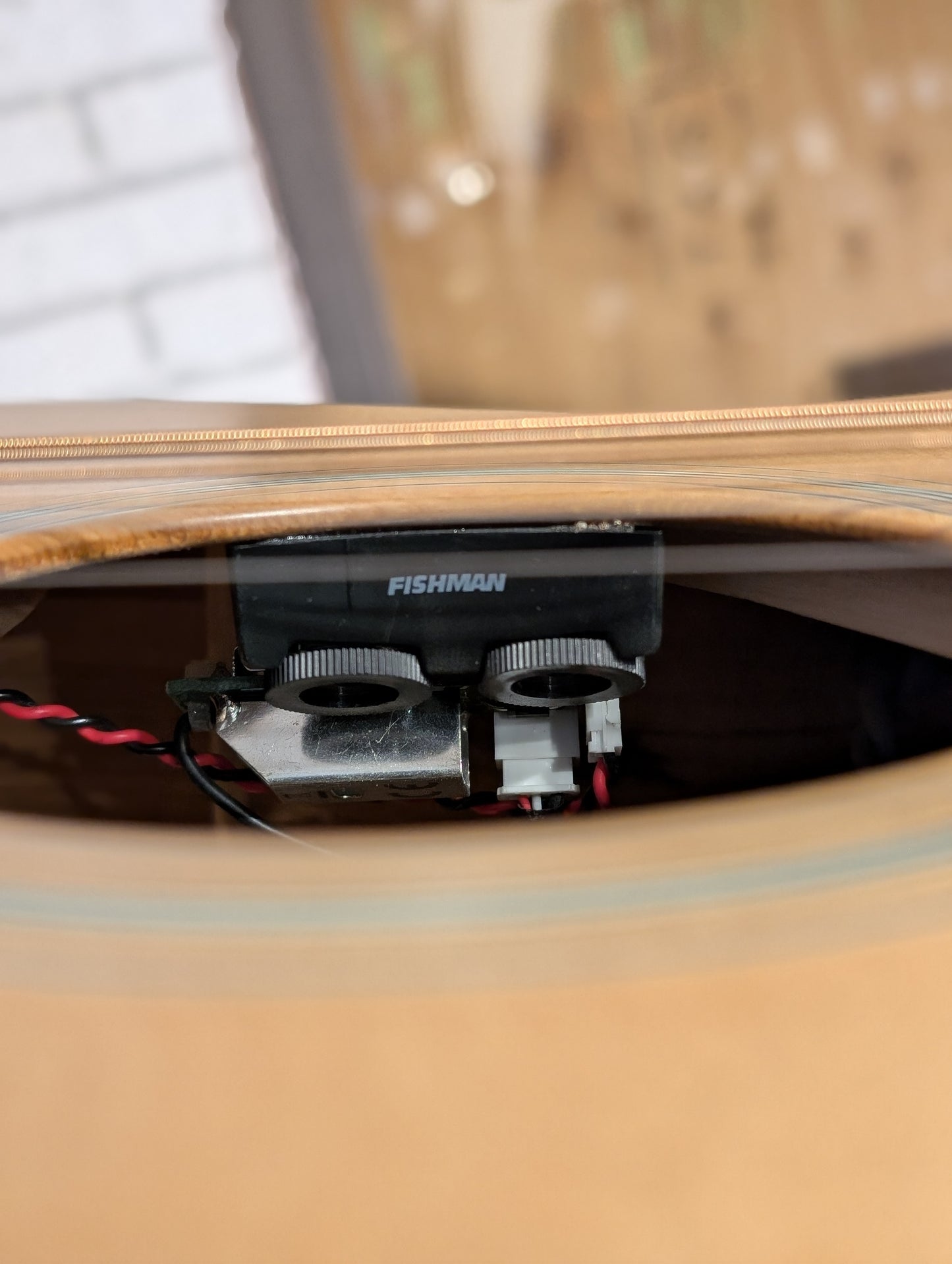 Eastman AC222LCE Left Handed Acoustic/Electric Guitar w/Gig Bag - Natural (Serial #M2215556)