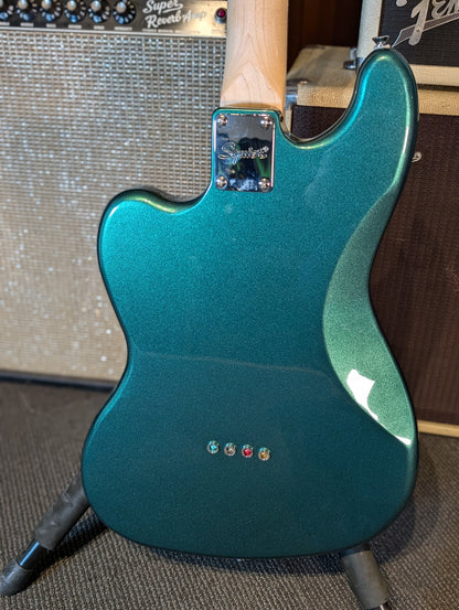Squier Paranormal Rascal Short Scale Bass w/Gig Bag - Sherwood Green (2023)