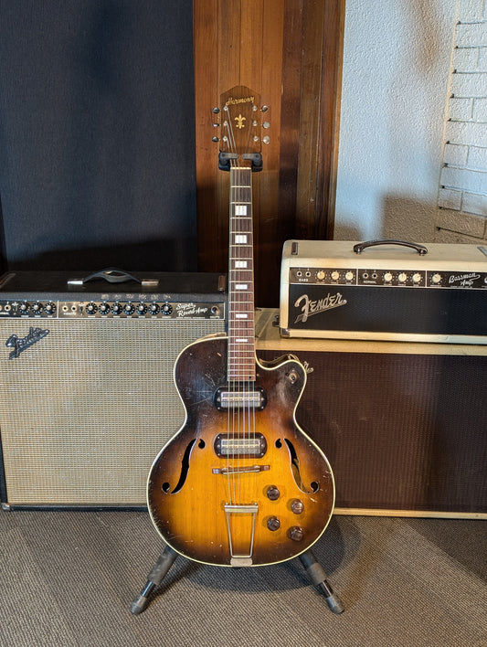 Harmony H62 Hollowbody Electric Guitar -  Sunburst (1953-1956)