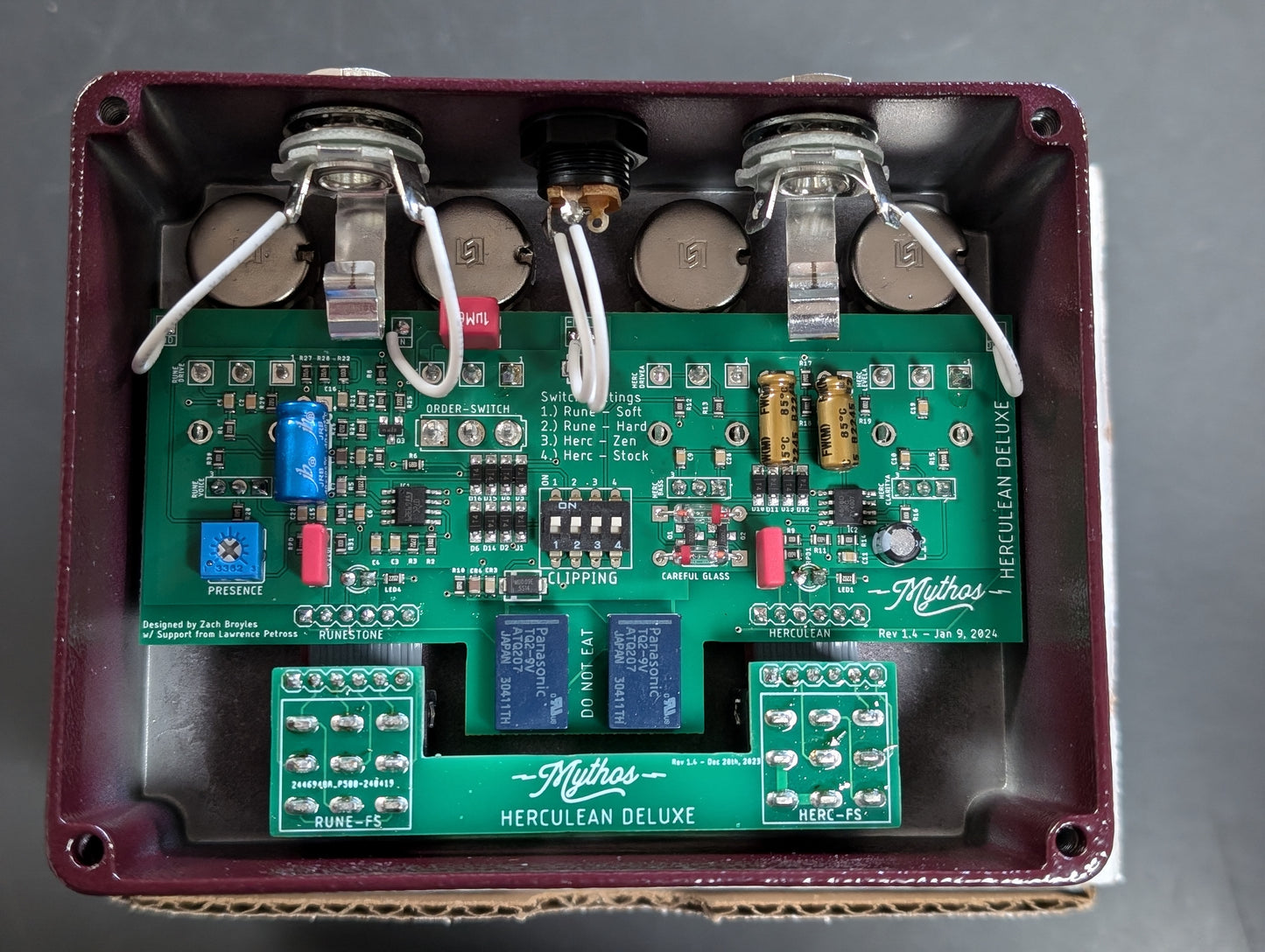 Mythos Herculean Deluxe Overdrive w/Box (2024)