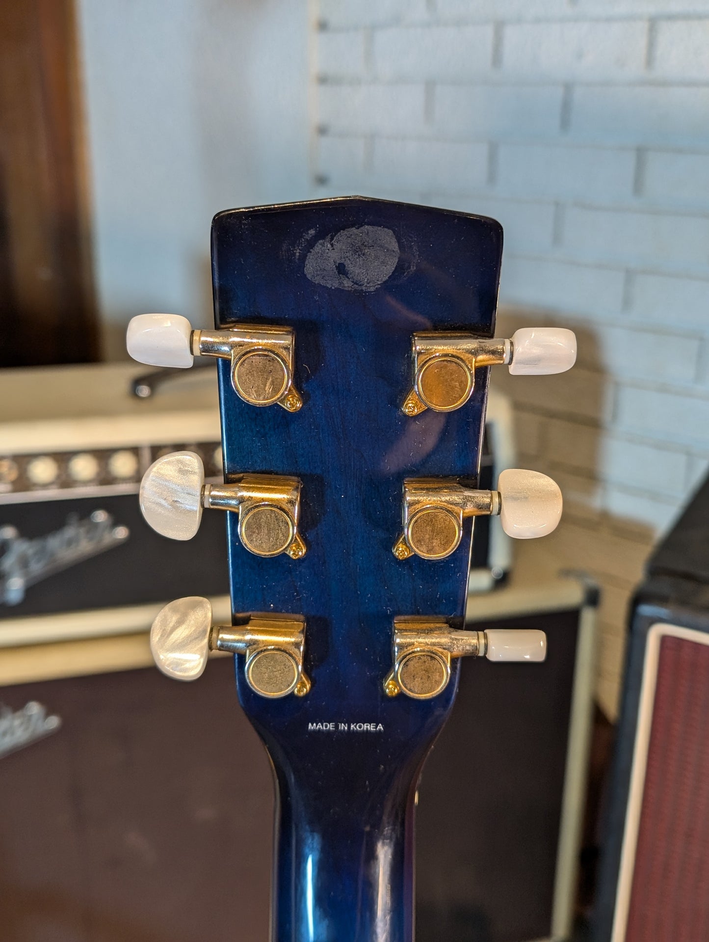 Cort MR-780FX Acoustic/Electric Guitar w/Gig Bag - Blue (Used)