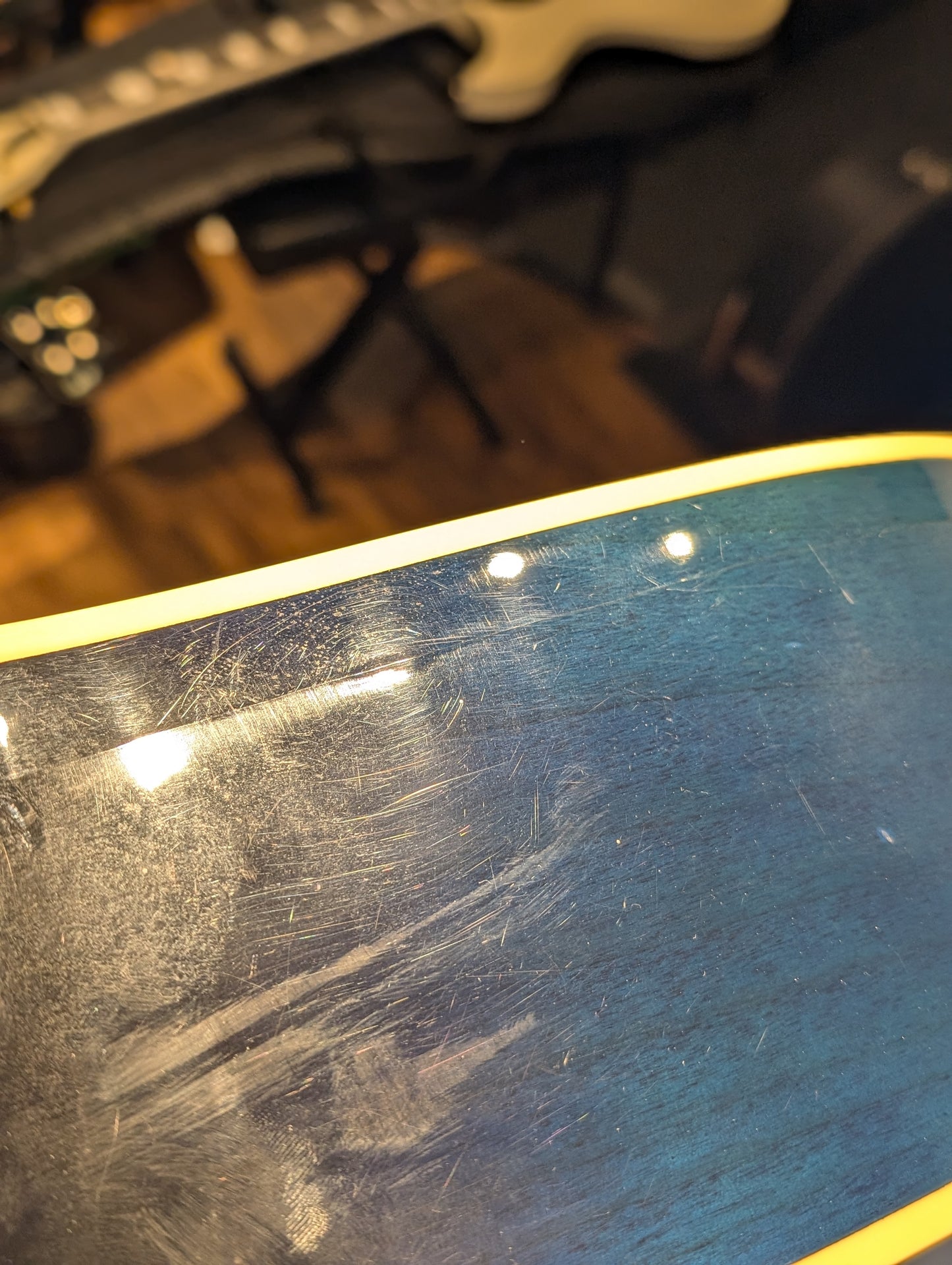 Cort MR-780FX Acoustic/Electric Guitar w/Gig Bag - Blue (Used)