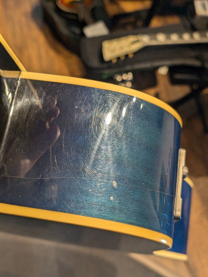 Cort MR-780FX Acoustic/Electric Guitar w/Gig Bag - Blue (Used)