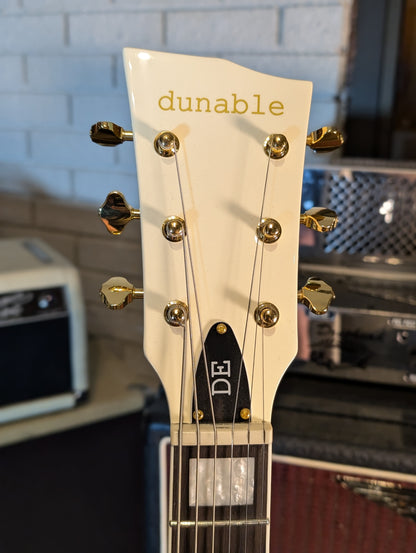 Dunable Cyclops DE V2 Electric Guitar w/Gig Bag - Vintage White (Used)