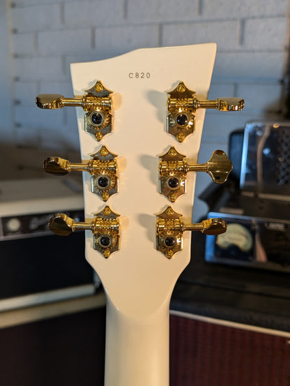 Dunable Cyclops DE V2 Electric Guitar w/Gig Bag - Vintage White (Used)