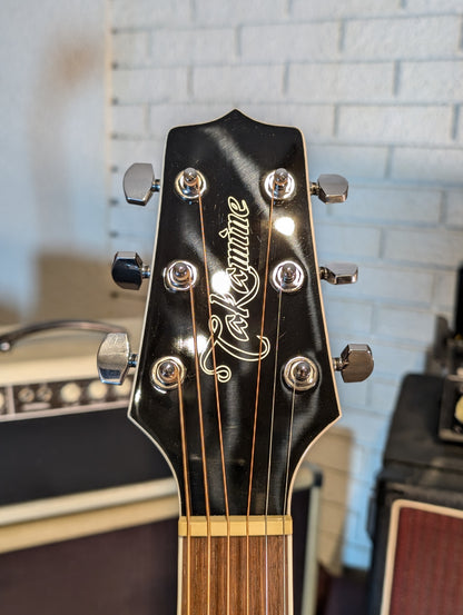 Takamine GD34CE Acoustic Electric Guitar w/Gig Bag - Gloss Black (Demo Stock)
