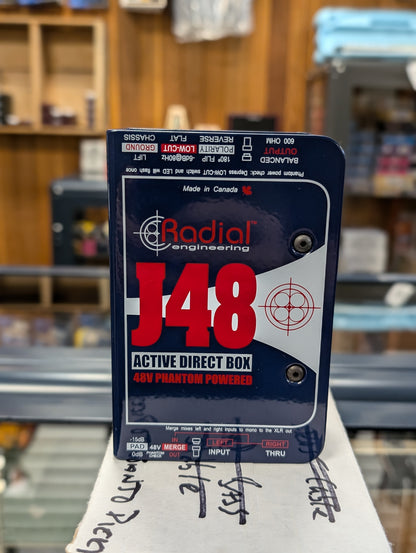 Radial J48 Active DI w/Box (Used)