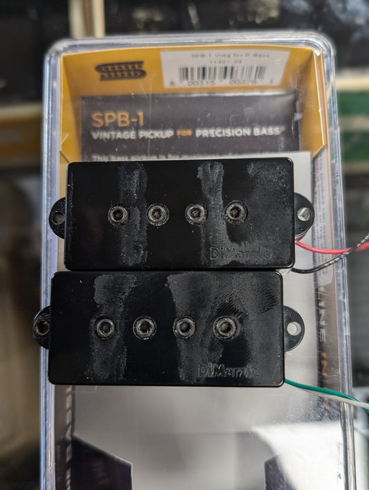 DiMarzio DP122 Precision Bass Pickup w/Box - Black (Used)