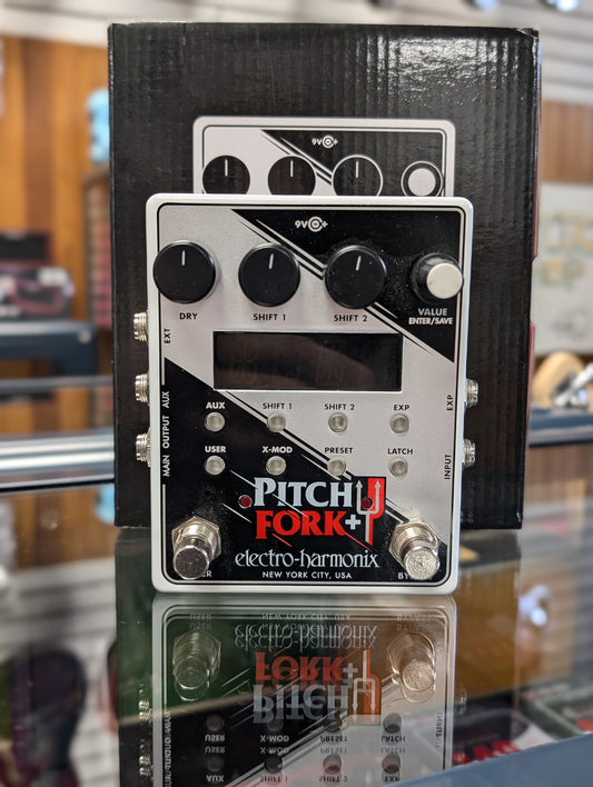 Electro-Harmonix Pitchfork+ Polyphonic Pitch Shifter w/Box (Used)