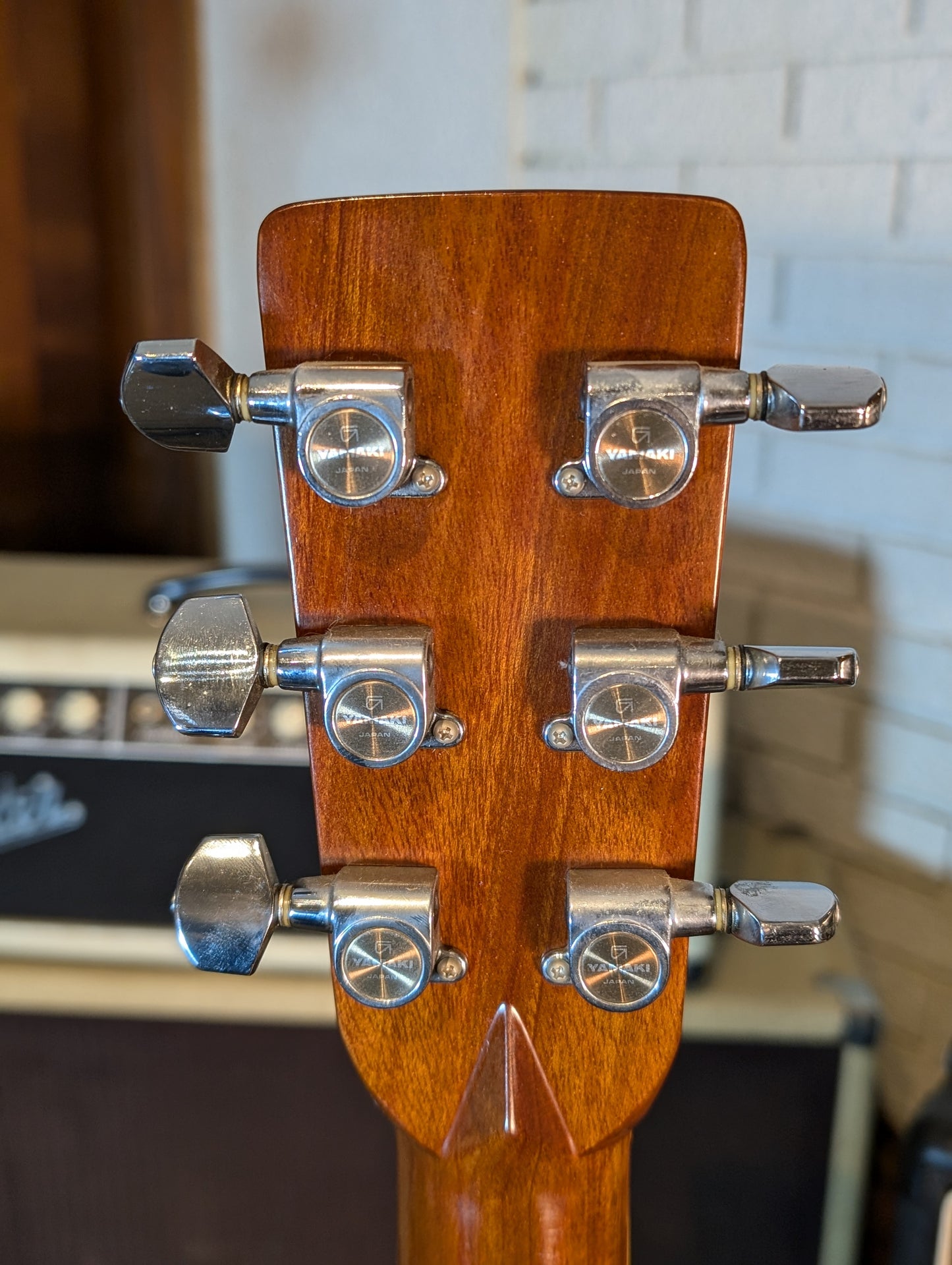 Yamaki Woodcraft Y50D Dreadnought Acoustic Guitar w/Gig Bag (1970's)