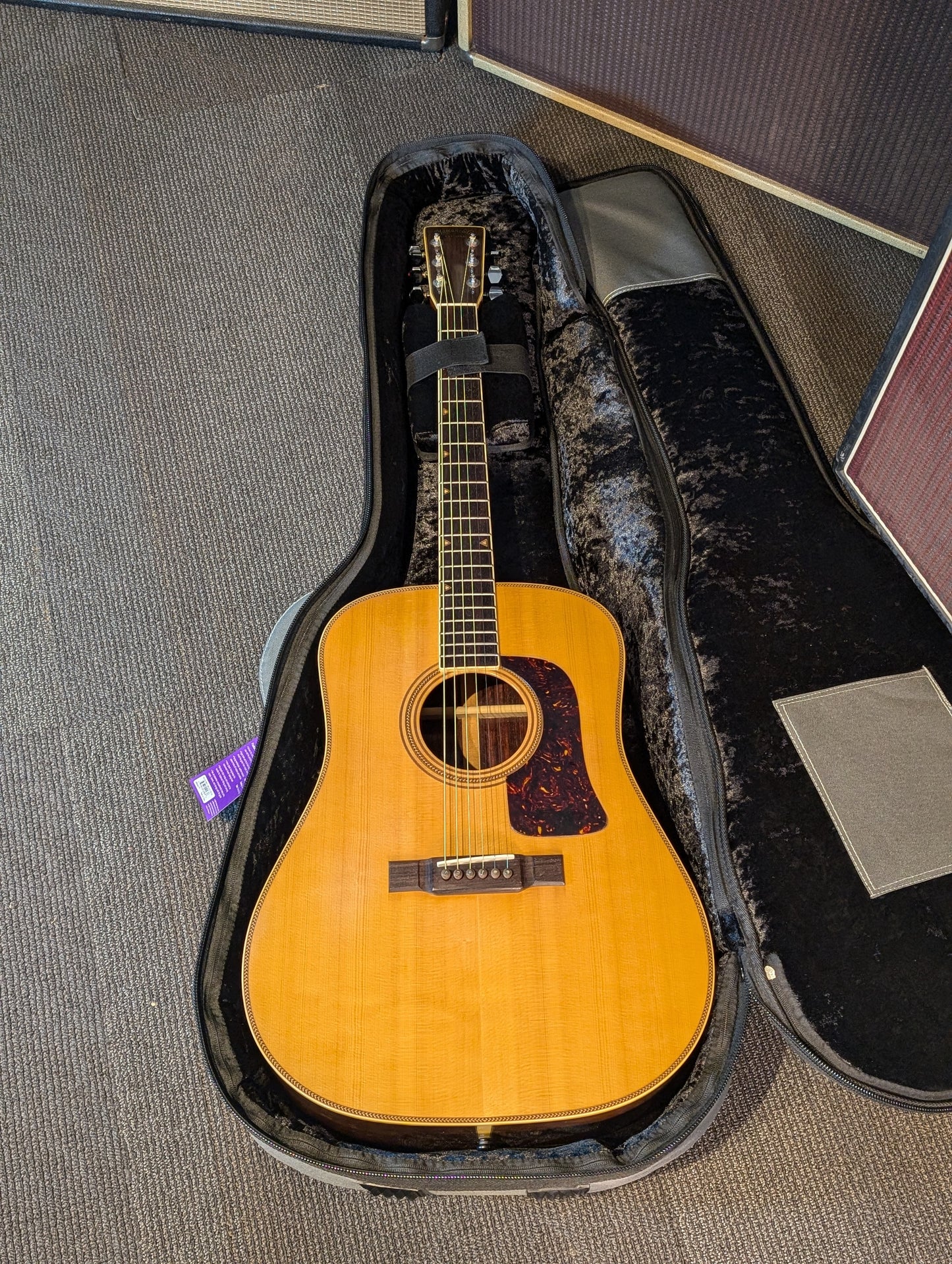 Yamaki Woodcraft Y50D Dreadnought Acoustic Guitar w/Gig Bag (1970's)