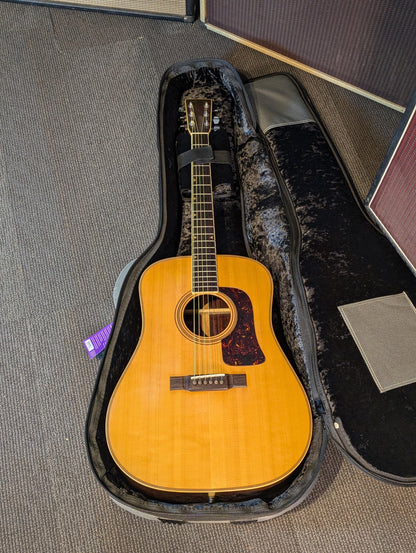 Yamaki Woodcraft Y50D Dreadnought Acoustic Guitar w/Gig Bag (1970's)