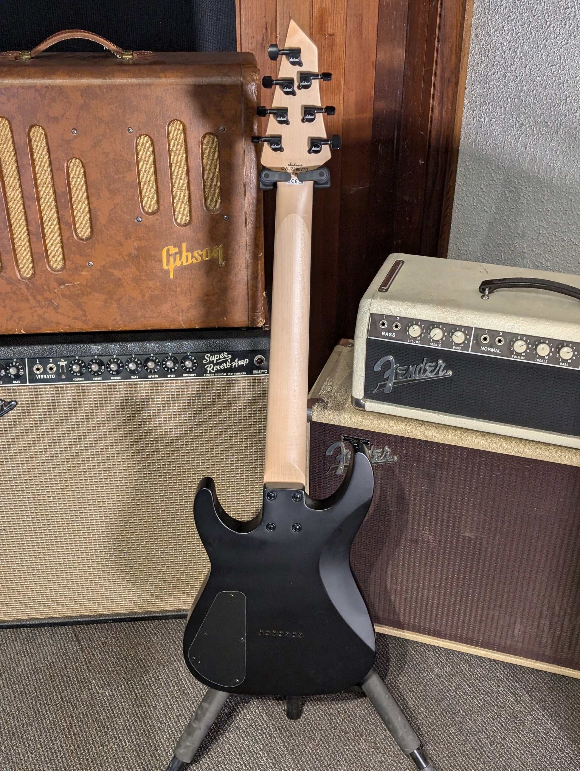 Jackson JS Series Dinky Arch Top JS22-7 7-String Electric Guitar - Sat ...