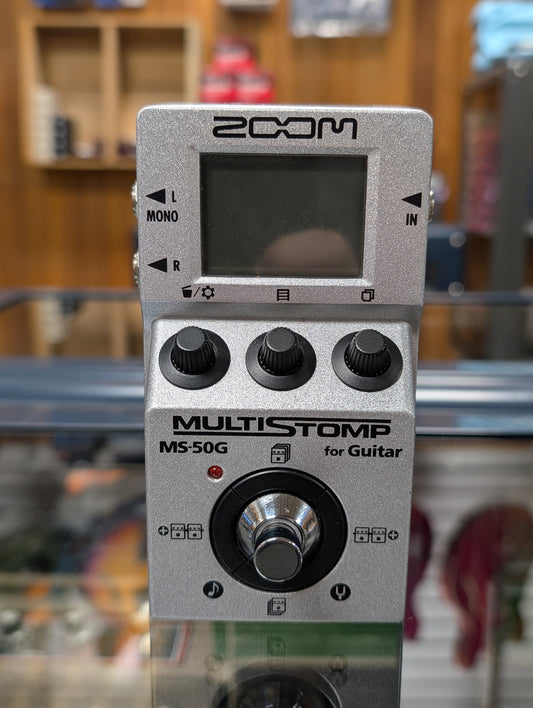 Zoom MS-50G MultiStomp Guitar Pedal (Used)