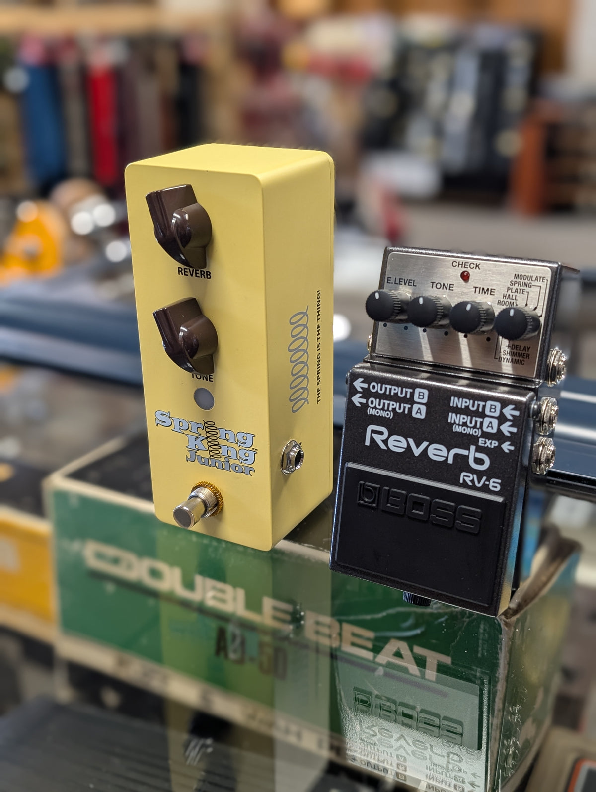 Spring King Reverb Danelectro Spring King Junior Reverb Pedal – Acoustic Music Shop