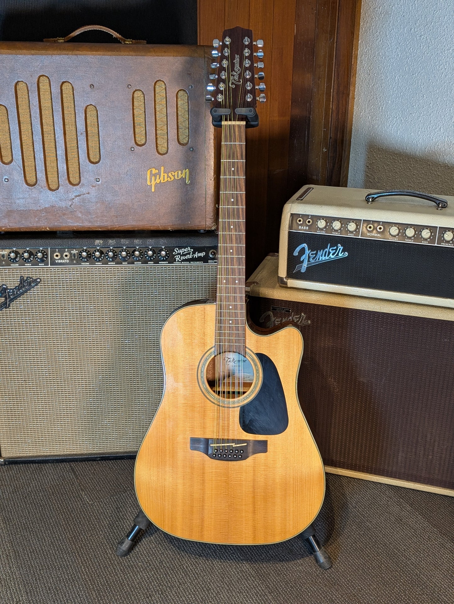 Takamine GD30CE 12 String Acoustic/Electric Guitar w/Gig Bag - Natural (Used)