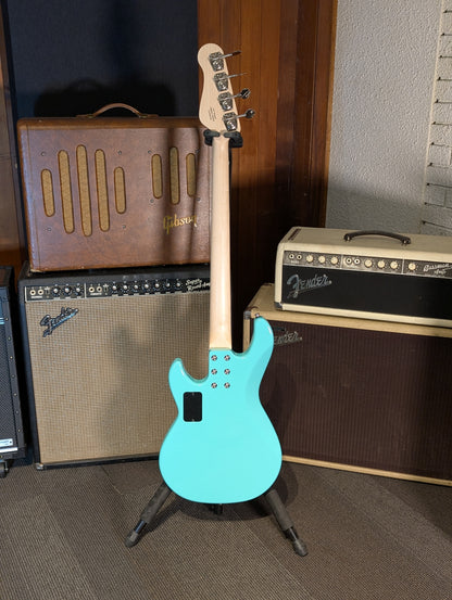 G&L Build To Order L-2000 CLF Research 4-String Bass Guitar w/Gig Bag - Turqoise