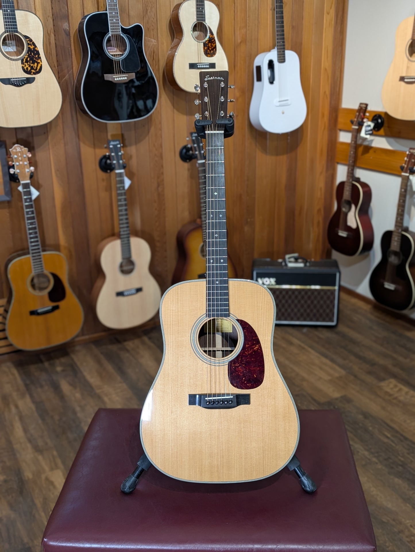 Eastman E20D-TC Dreadnought Acoustic Guitar w/Case & Pickup (2023)