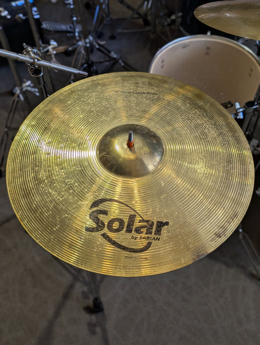 Sabian Solar 18" Crash/Ride Cymbal (Used)