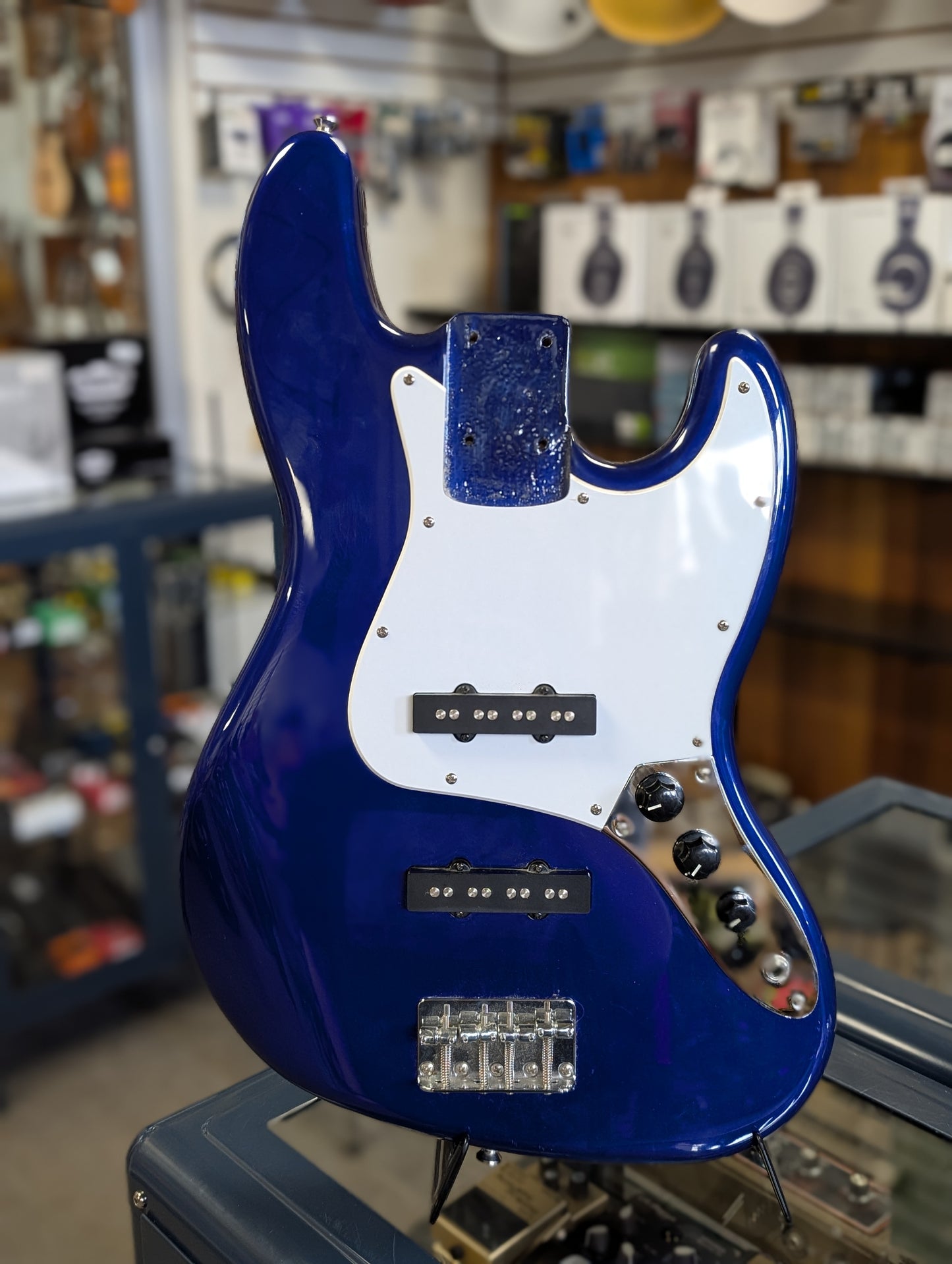 Squier Jazz Bass Body - Blue (Used)
