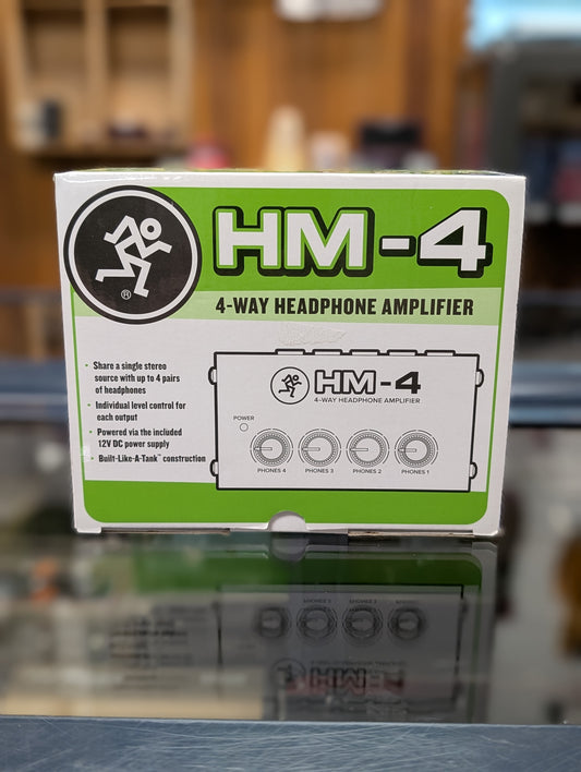 Mackie HM-4 4-Channel Headphone Amplifier (Used)