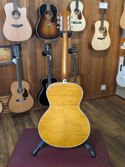 Epiphone Masterbilt Zenith Classic Acoustic/Electric Archtop Guitar w/Case - Vintage Natural (2016)