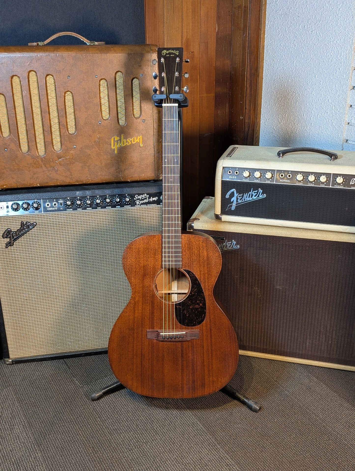 Martin 000-15M Acoustic Guitar w/Case & L.R. Baggs Pickup (2022)