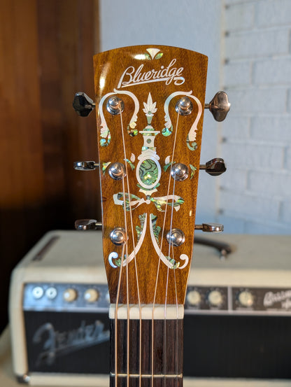 Blueridge BR-140 Historic Series Dreadnought Acoustic Guitar w/Case - Natural Aged Gloss Finish (Used)