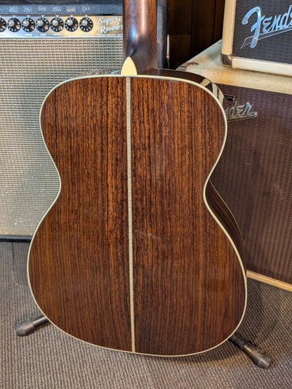 Eastman E20OM Thermo-Cure Acoustic Guitar w/Case - Thermo-Cure Natural (Serial #M2404833)