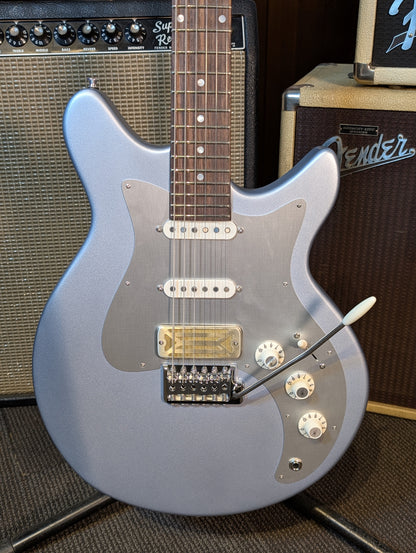 Eastman Fullertone DC'62 Electric Guitar w/Gig Bag - Ice Blue Metallic (Serial #F2500120)