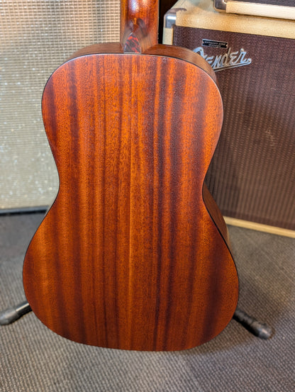 Eastman E1P Bluesmaster Limited Edition Parlor Acoustic Guitar w/Gig Bag - Classic Finish (Serial #M2333269)