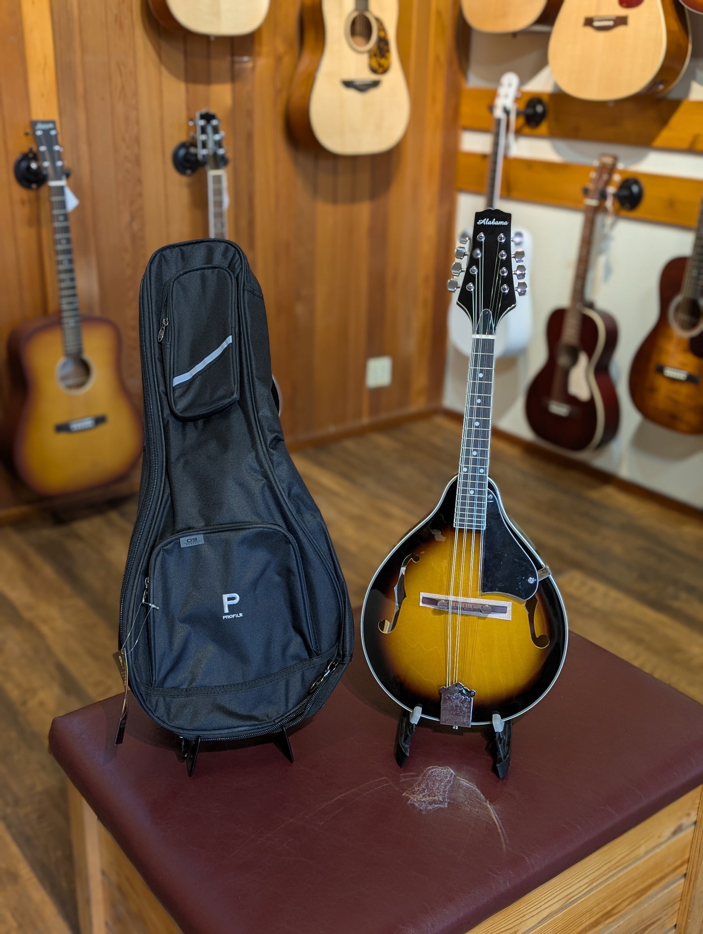 Alabama ALM15 A-Style Mandolin Bundle
