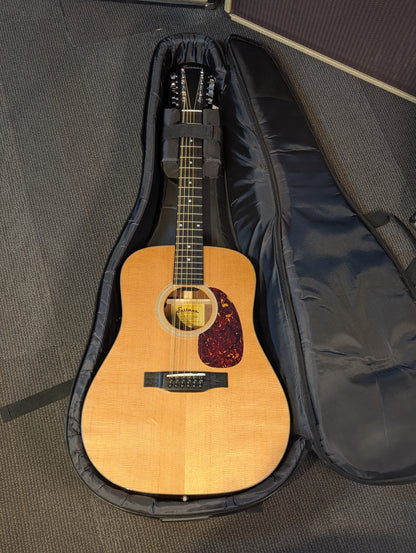 Eastman E1D-12 Deluxe Dreadnought 12-String Acoustic/Electric Guitar w/Gig Bag - Gloss Natural (Serial #M2423584)