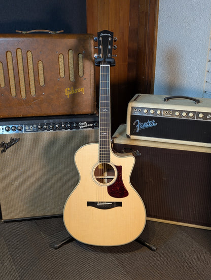Eastman AC322CE Grand Auditorium Acoustic/Electric Guitar w/Case - Natural (Serial #M2441533)