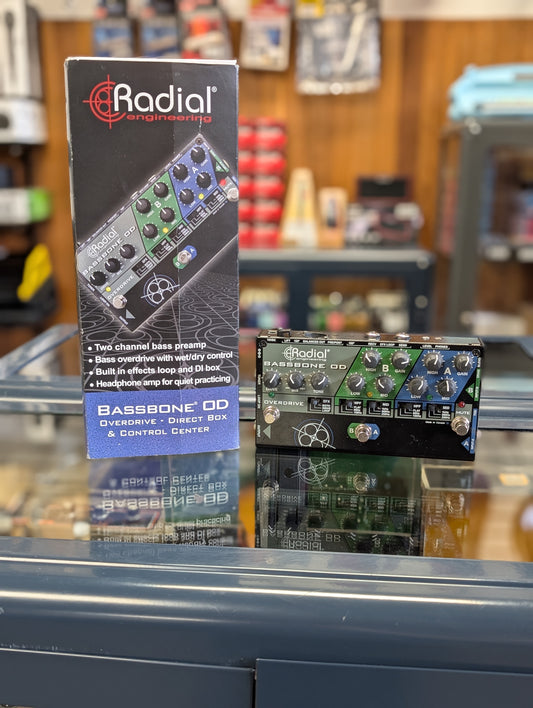 Radial Bassbone OD Bass Preamp w/Box (Used)
