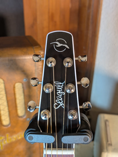 Seagull Artist Tuxedo Black Anthem EQ Acoustic/Electric Guitar w/Gig Bag - Factory Second (Serial #050574900031)