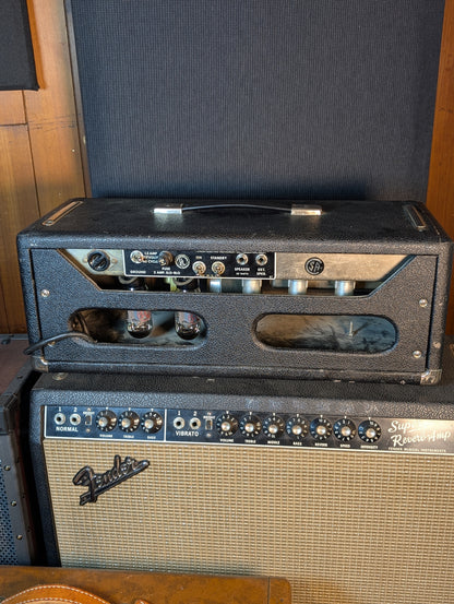 Fender Bassman AA864 Black Panel 50w Amplifier Head (1965)
