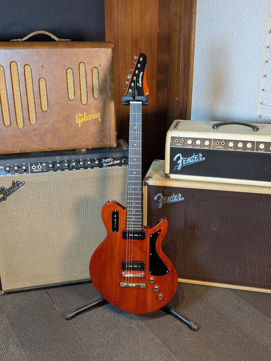 Eastman Juliet P90 Electric Guitar w/Case - Vintage Red (2024)