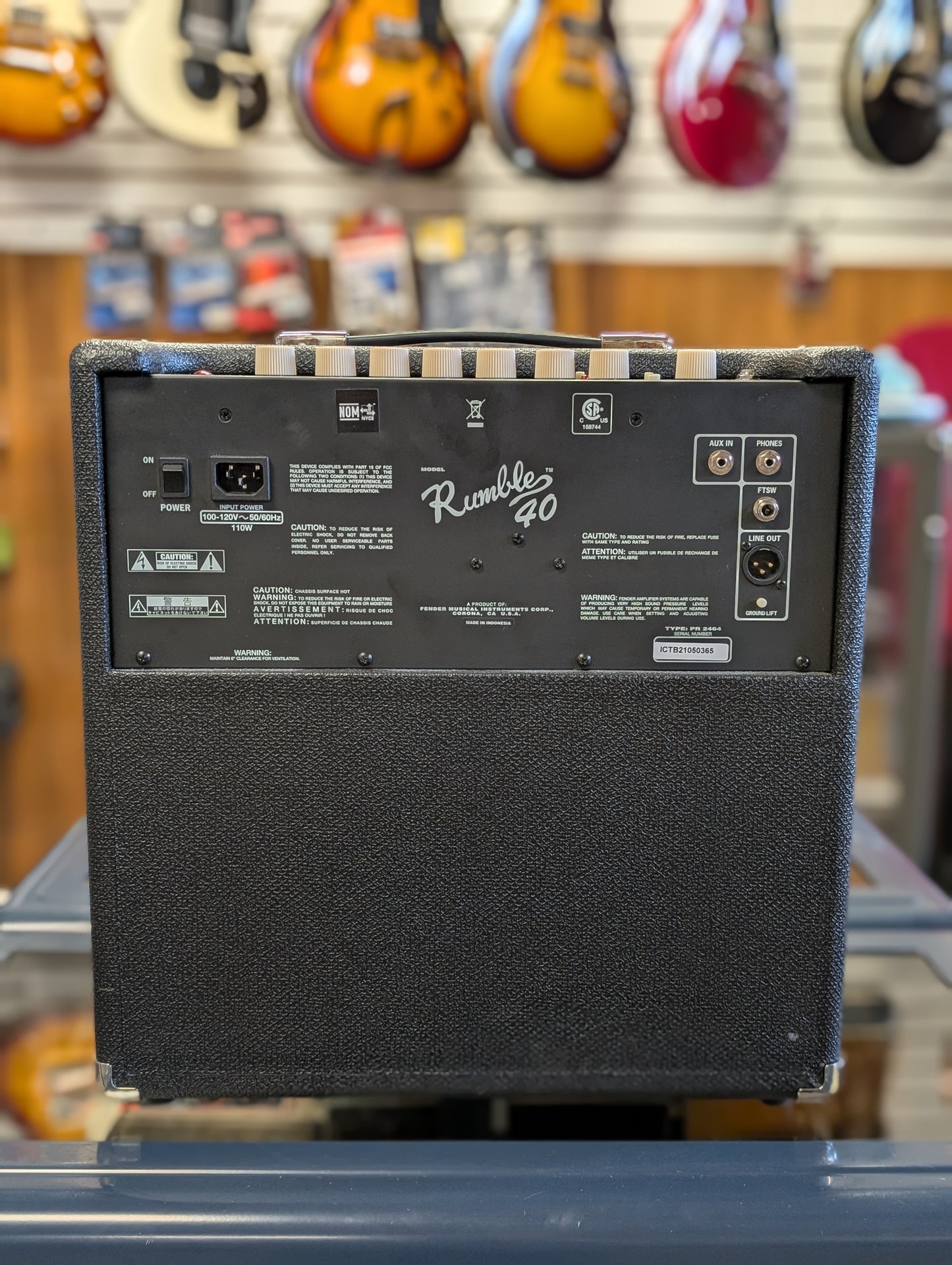 Fender Rumble 40 V3 40 Watt Bass Combo Amp (2021)